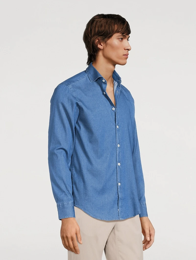 Denim Western Shirt