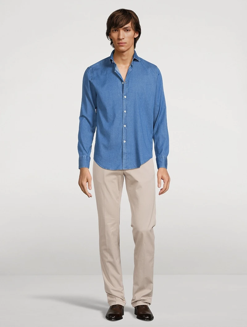 Denim Western Shirt