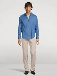 Denim Western Shirt