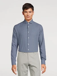Check Cotton Dress Shirt
