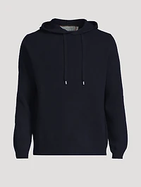 Wool And Cashmere Pullover With Hood