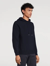 Wool And Cashmere Pullover With Hood