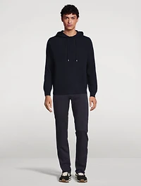 Wool And Cashmere Pullover With Hood