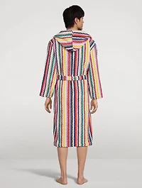 Riverbero Hooded Bathrobe