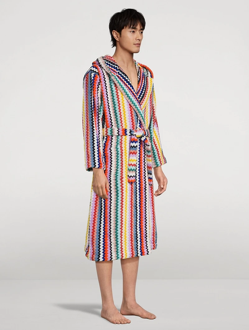 Riverbero Hooded Bathrobe