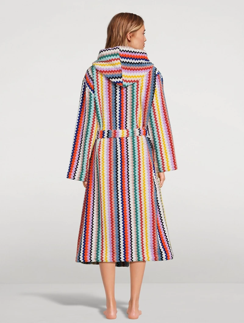 Riverbero Hooded Bathrobe