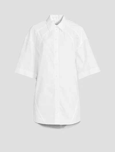 Poplin Shirt Dress