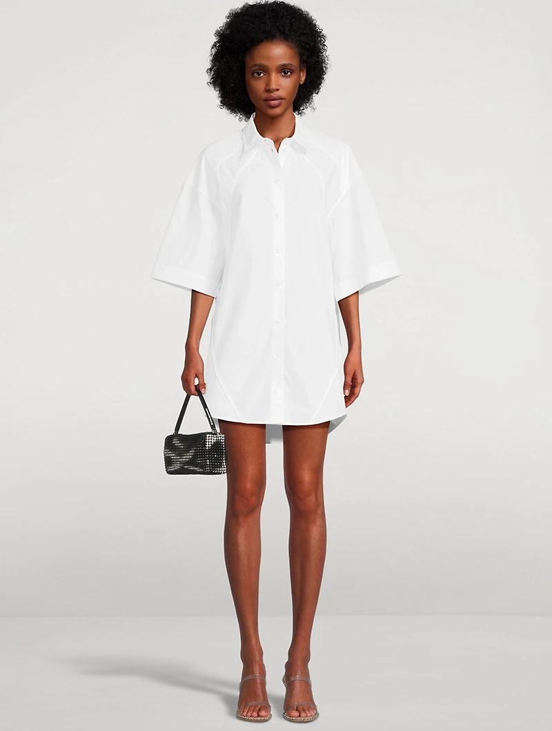 Poplin Shirt Dress