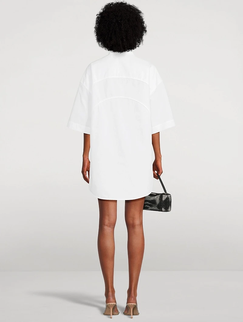 Poplin Shirt Dress