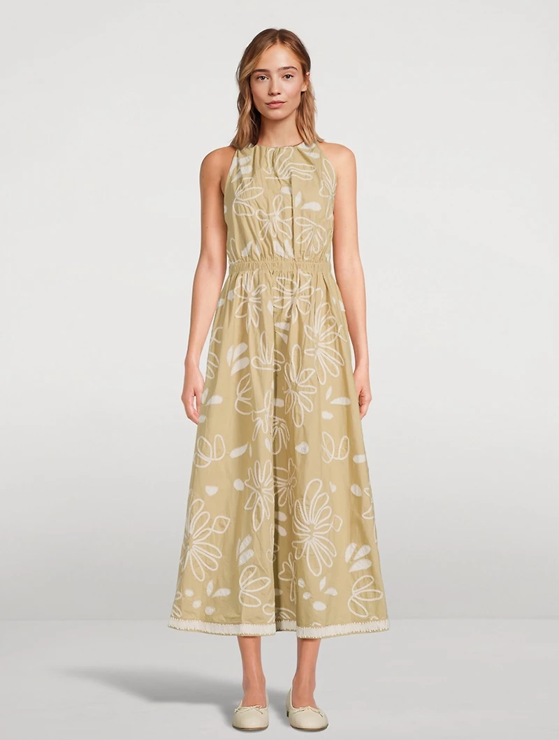 Viola Halter Midi Dress