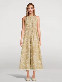 Viola Halter Midi Dress