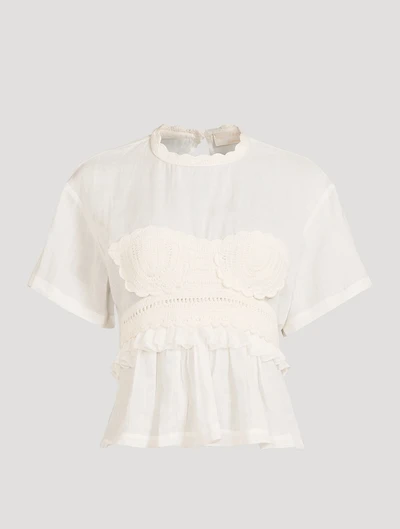 Cari Short-Sleeve Top