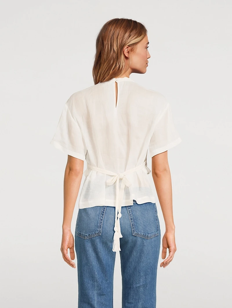 Cari Short-Sleeve Top