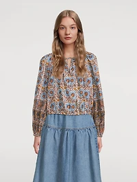 Silva Blouse Floral Print