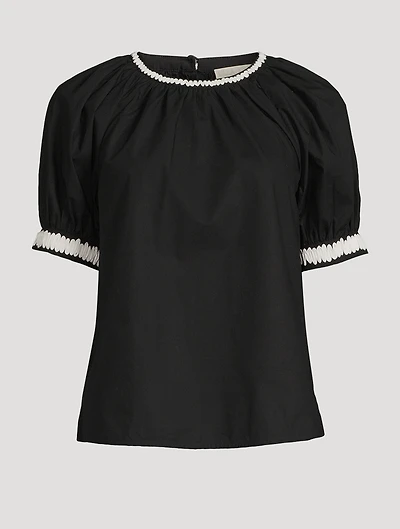Amara Embroidered Top