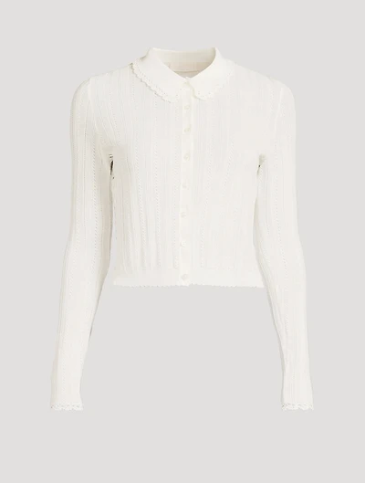 Lottie Silk And Cotton Cardigan