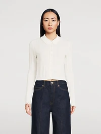 Lottie Silk And Cotton Cardigan
