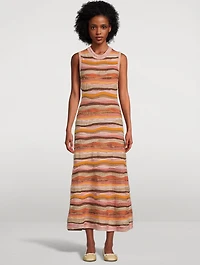 Fauna Wave Knit Dress