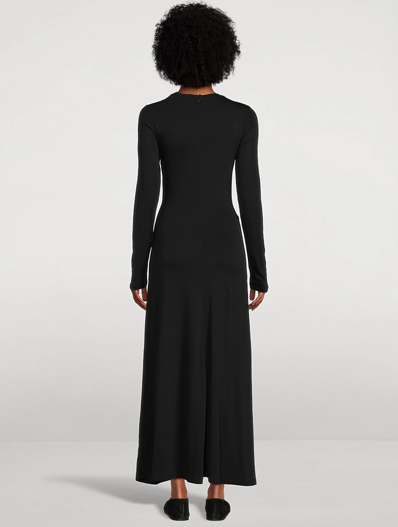 Ceryse Jersey Maxi Dress