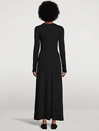 Ceryse Jersey Maxi Dress