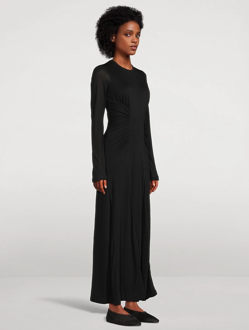 Ceryse Jersey Maxi Dress