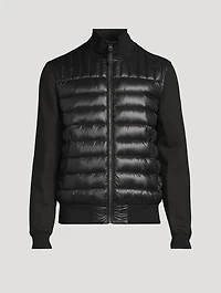 COLLIN-R Nano Down Bomber Jacket