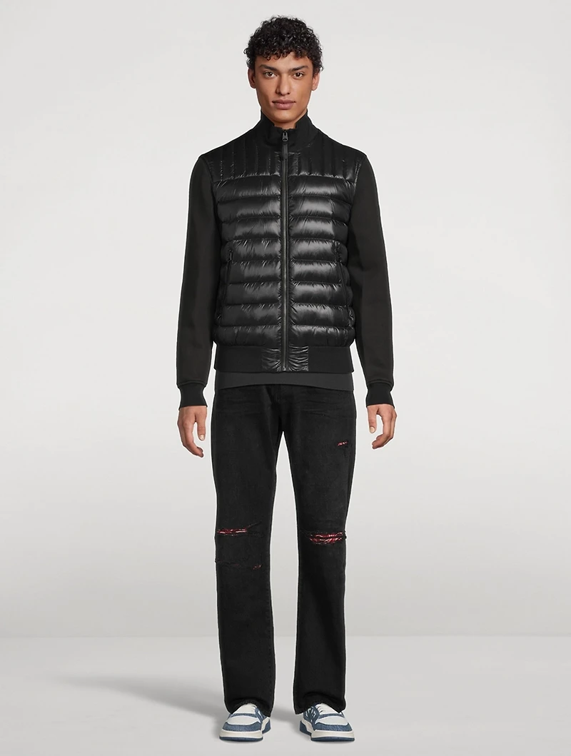 COLLIN-R Nano Down Bomber Jacket