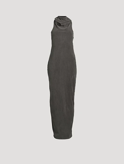 Cowl Neck Racerback Dress