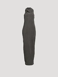 Cowl Neck Racerback Dress