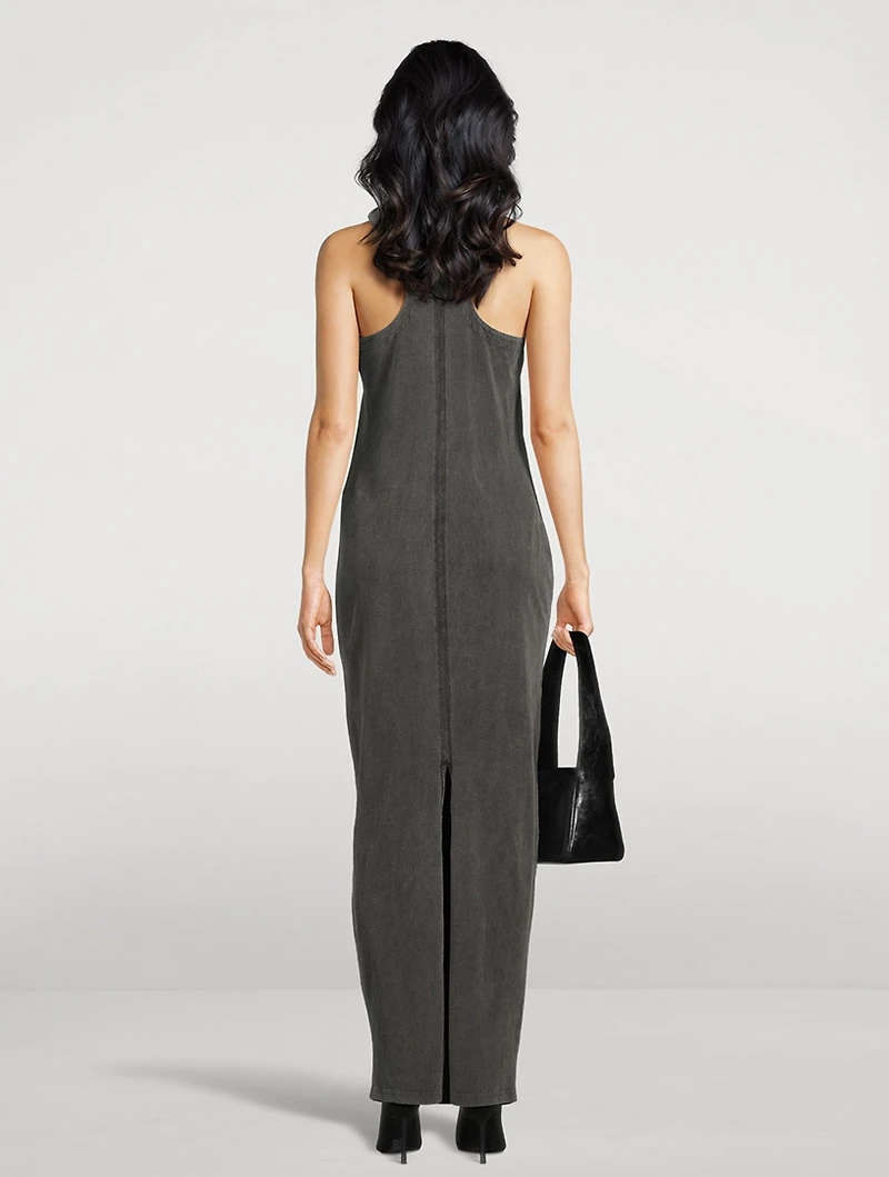 Cowl Neck Racerback Dress
