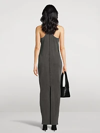 Cowl Neck Racerback Dress