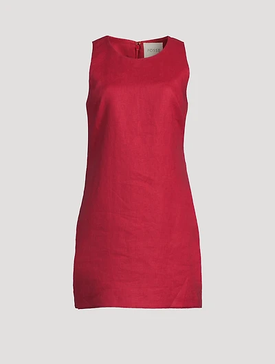 Ellen Linen Mini Dress
