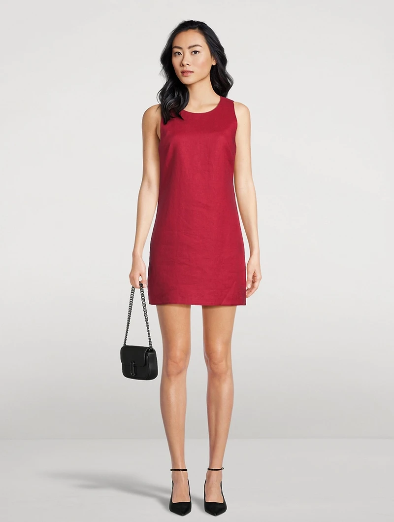 Ellen Linen Mini Dress