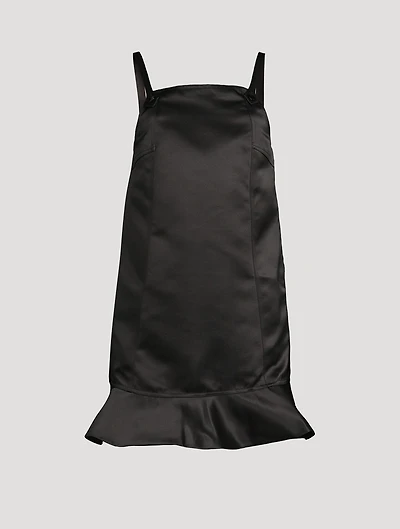 Duchesse Satin Mini Dress