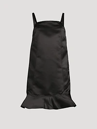 Duchesse Satin Mini Dress
