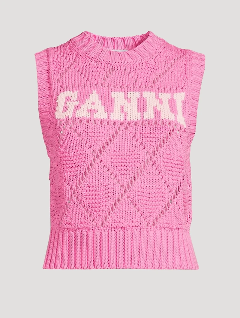 Logo Sweater Vest