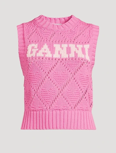 Logo Sweater Vest