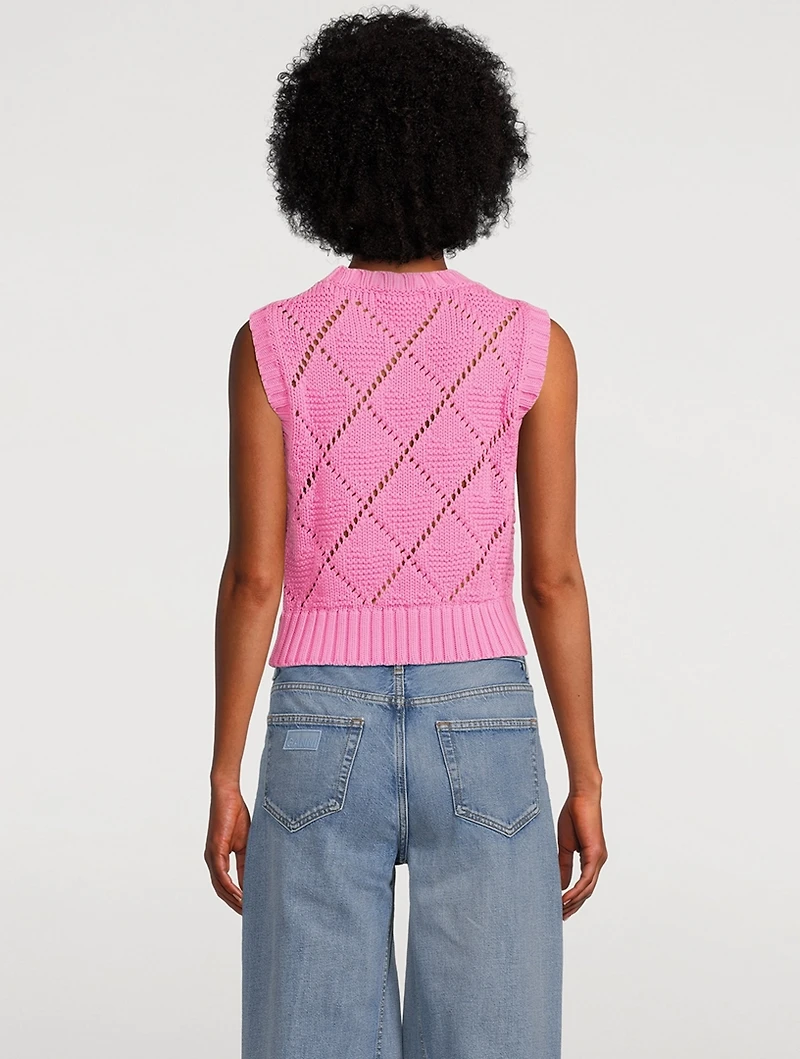 Logo Sweater Vest