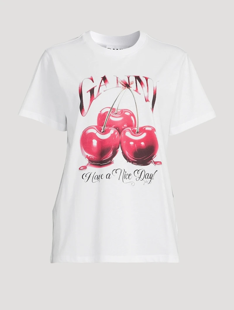 Cherry Organic Cotton T-Shirt