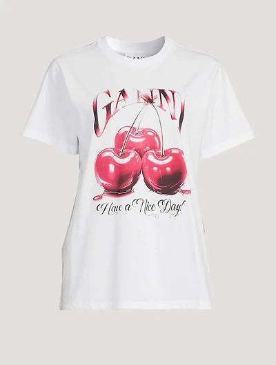 Cherry Organic Cotton T-Shirt