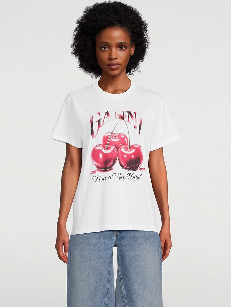 Cherry Organic Cotton T-Shirt