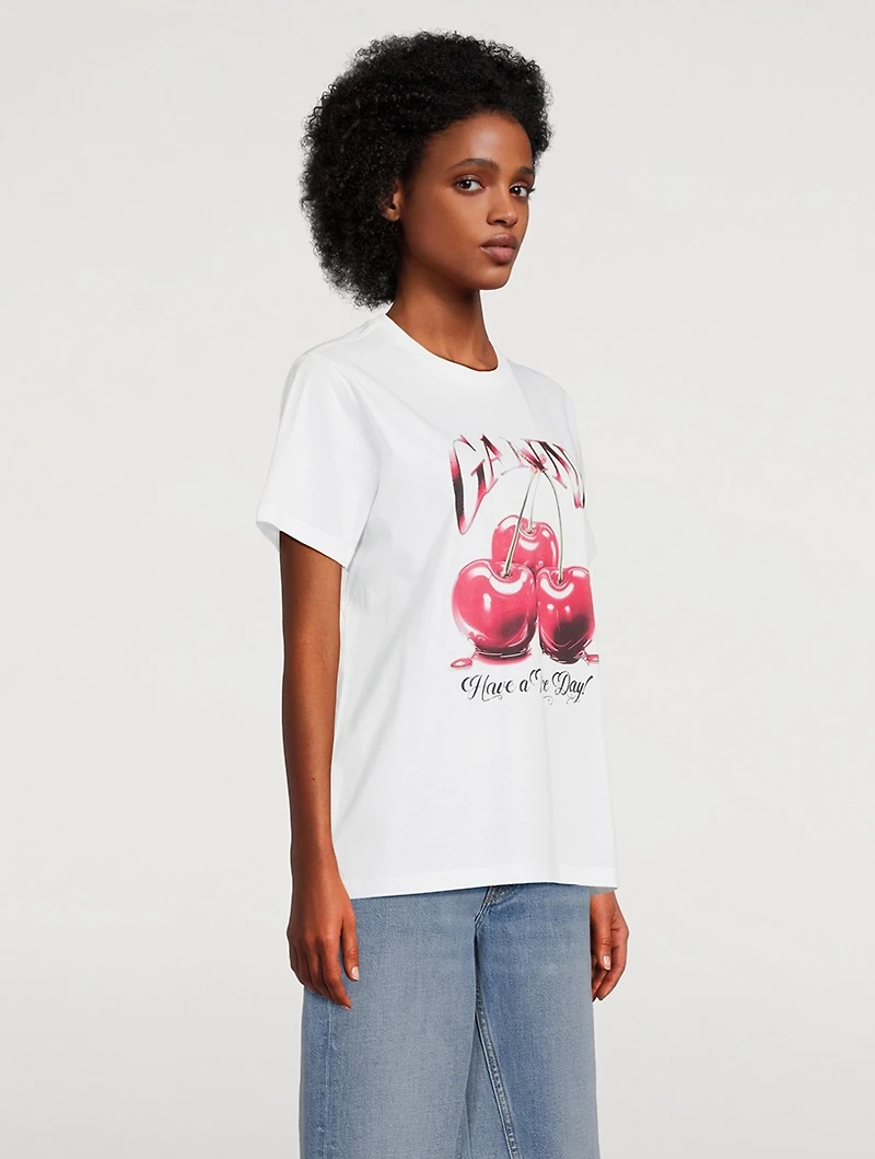 Cherry Organic Cotton T-Shirt