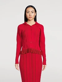 Tinsel Knit Hoodie