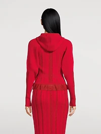 Tinsel Knit Hoodie