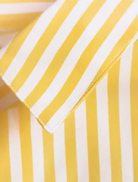SRC-Embroidered Shirt Stripe Print