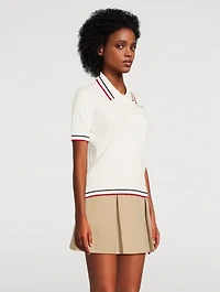 Mila Serif Logo Polo Sweater