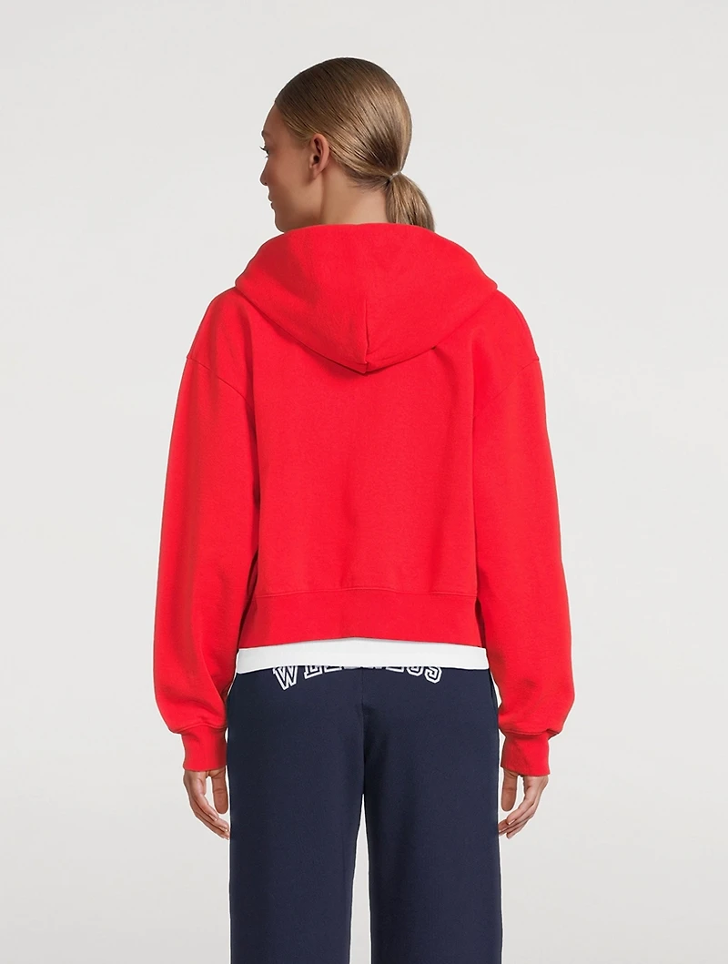 Royal Club Zip-Front Hoodie