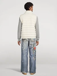 Alan Wool And Cashmere Down Vest