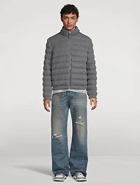 Christopher Wool And Cashmere Down Jacket