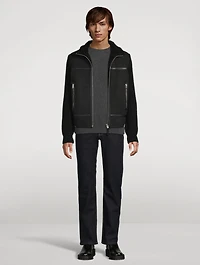 Jonathan Mixed-Media Jacket